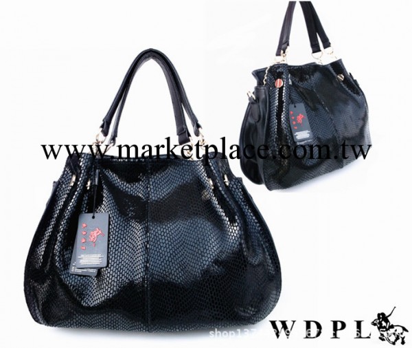 2013新款 韓版通勤潮流 蛇皮紋單肩斜跨WDPL品牌女包工廠,批發,進口,代購
