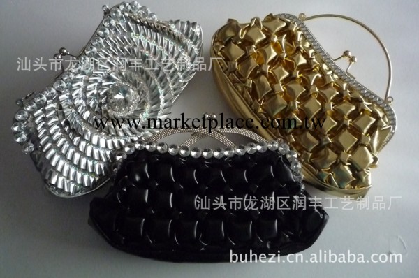 〖廠傢直銷〗供應高貴典雅鑲鉆蝴蝶結皮革晚宴包款式多樣工廠,批發,進口,代購