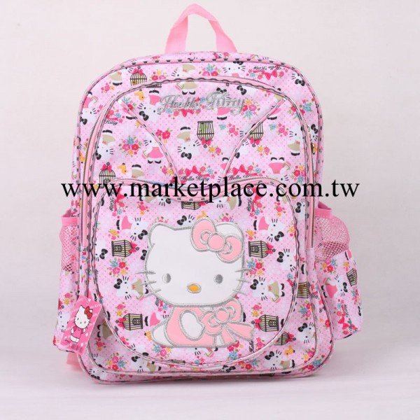 hello kitty 花色粉書包  新款  小學生書包 可愛 實用 M123588工廠,批發,進口,代購