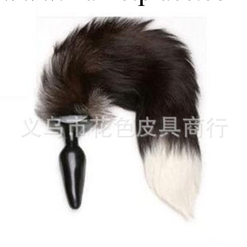 廠傢直銷狐貍尾巴 成人情趣用品黑色羽毛肛塞  調情羽毛尾巴工廠,批發,進口,代購