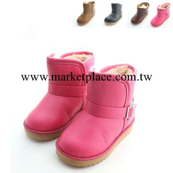 2013冬季新款兒童雪靴 男女童加厚加絨保暖棉鞋 防滑小童短靴工廠,批發,進口,代購