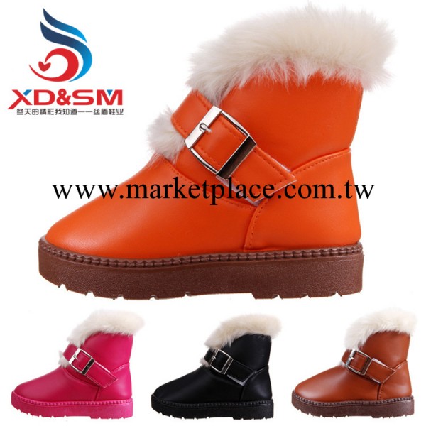 2013冬季爆新款雪靴 男女加厚加絨保暖兒童鞋 防滑小童短靴工廠,批發,進口,代購