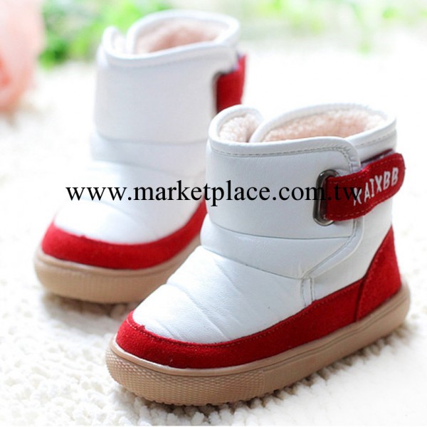 冬季雪靴 2013新款真皮防水軟革兒童鞋子寶寶棉鞋（21-25）6692工廠,批發,進口,代購