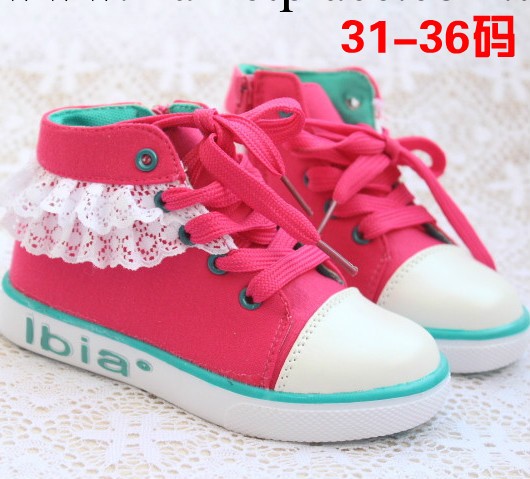 【中國好童鞋】蕾絲帆佈鞋公主鞋學生鞋31-36碼工廠,批發,進口,代購