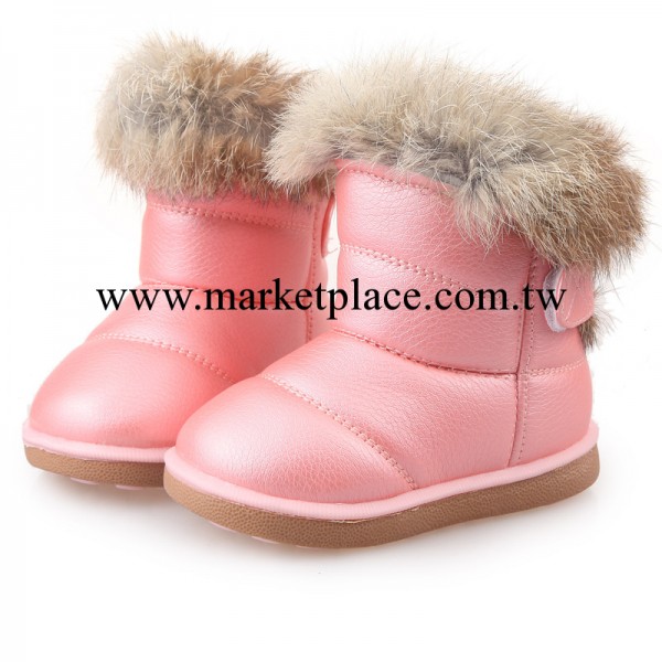 2013冬季新款 兒童女童靴 批發 韓版軟底 小童 女寶寶加厚雪靴工廠,批發,進口,代購