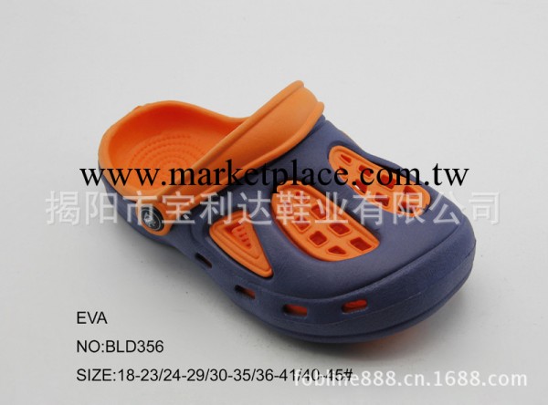 新款上市  雙色EVA輕便花園洞洞拖鞋 傢居鏤空eva兒童拖鞋工廠,批發,進口,代購