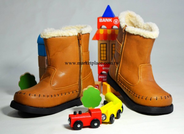 2013最新冬款棉靴   時尚休閒舒適的兒童棉靴  雙色可選 廠傢直銷工廠,批發,進口,代購