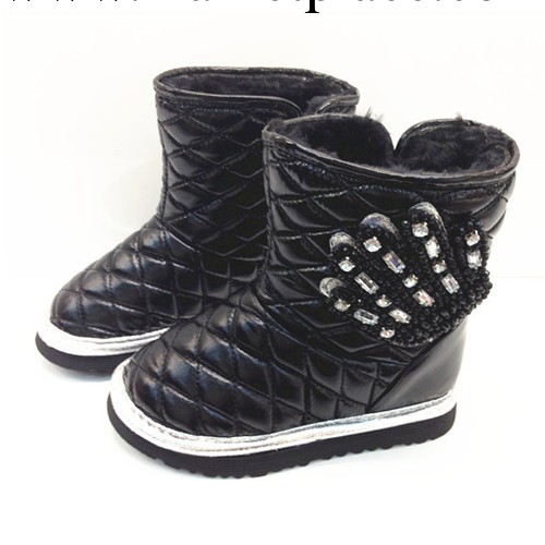 2013新款男女童雪靴 韓版防水保暖雪地棉鞋 雪靴溫州精品童鞋工廠,批發,進口,代購