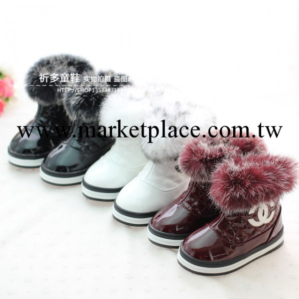 2013冬季新款小香風兒童女童韓版小童雪靴女寶寶棉靴短靴批發工廠,批發,進口,代購