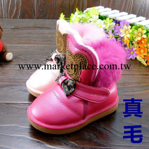 一件代發 童鞋雪靴 溫州廠傢批發女童兔毛米奇加厚棉鞋21—25工廠,批發,進口,代購