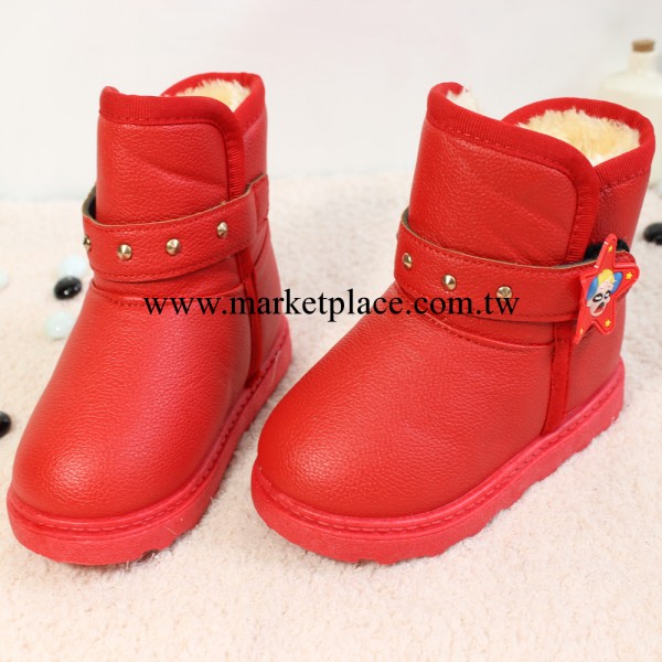 2013冬季新款兒童雪靴.棉鞋男女童加厚加絨保暖棉鞋 低價批發工廠,批發,進口,代購