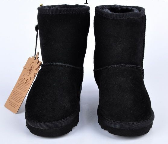 廠傢直銷反毛皮5281雪靴 中筒平跟童靴 男女保暖靴 棉靴工廠,批發,進口,代購