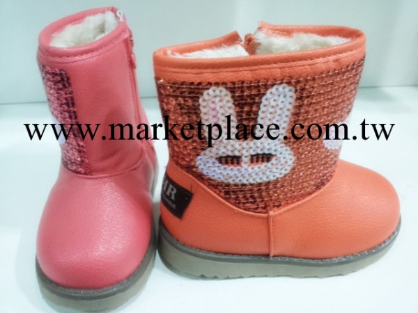 新款韓版兒童雪靴 時尚卡通皮棉靴 棉鞋26-30工廠,批發,進口,代購