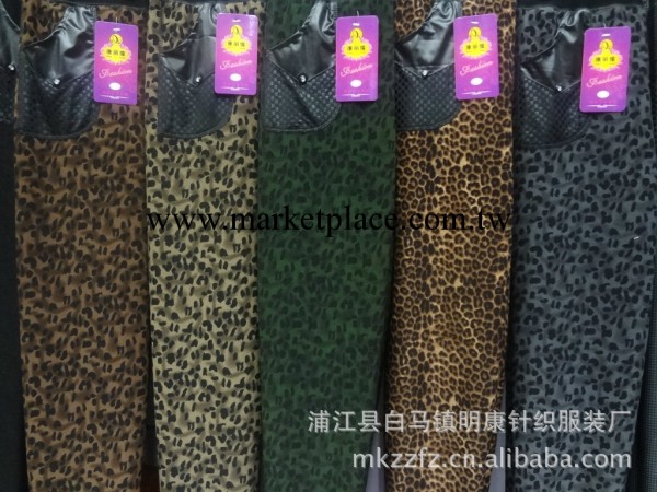 冬季新多花型仿牛仔豹紋加絨加厚（女褲）保暖褲內搭褲工廠,批發,進口,代購