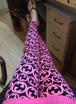BY SHOP 獨傢定制 G傢畫冊款LIGHT色系進口冰絲LEGGING 內搭褲工廠,批發,進口,代購