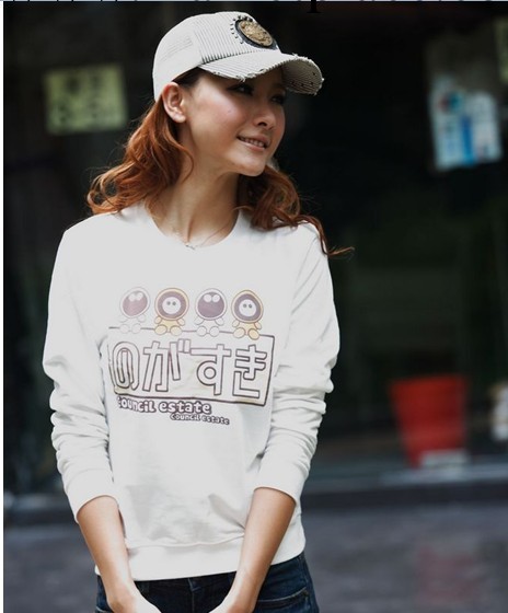 2013秋冬裝新款衛衣絨衫 加厚女式圓領衛衣 時尚長袖套頭連帽衛衣工廠,批發,進口,代購
