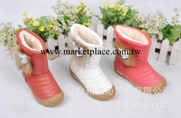 2013年冬季兒童時尚新款保暖舒適防滑雪地棉靴批發工廠,批發,進口,代購