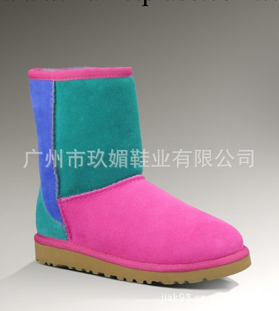2012最新童款 女款羊皮毛一體雪靴 中筒 童 3151工廠,批發,進口,代購