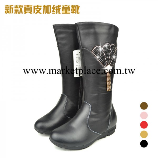 2013真皮女童靴子牛皮高筒靴水鉆流蘇靴長靴雪靴 正品批發 爆款工廠,批發,進口,代購