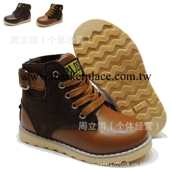 2013最新款男童靴子 雪靴 棉靴中幫 PU面大棉保暖308工廠,批發,進口,代購
