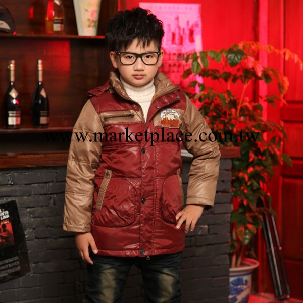 5-10歲　2650#男中大童　米琪童小鴨專櫃正品兒童羽絨衣上衣外套工廠,批發,進口,代購