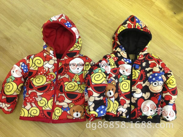 質量超贊13冬款兒童棉衣批發廠傢 羽絨棉棉襖棉服 hysteric mini工廠,批發,進口,代購