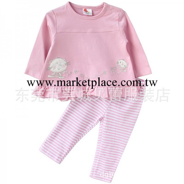 [外貿童裝批發] 廣東品質童裝秋款女童可愛童套裝TK1898工廠,批發,進口,代購