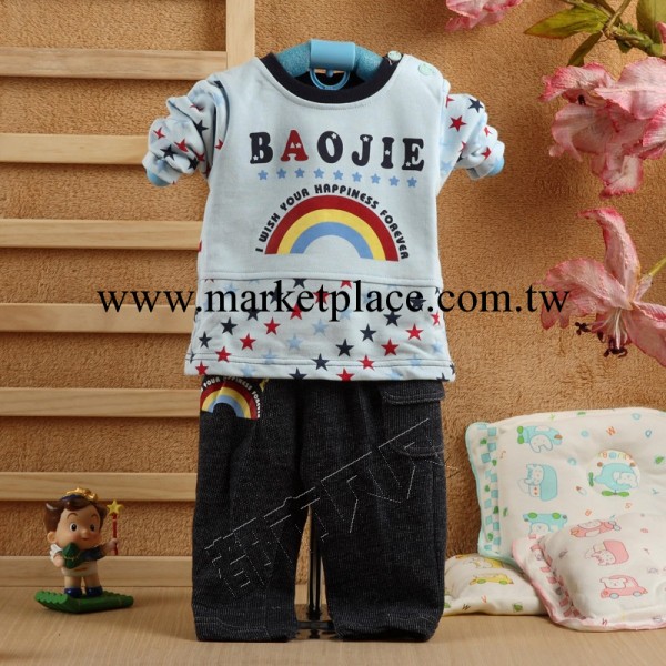 特價 73/80/90碼 專櫃品牌秋冬兒童套裝 嬰兒服 寶寶外出服 4018工廠,批發,進口,代購