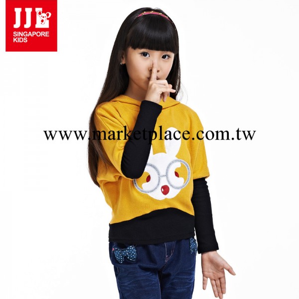 新品 JJLKIDS/季季樂童裝2013秋冬新款女童套頭毛衣GQM3217工廠,批發,進口,代購