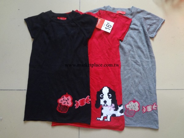 外貿童裝批發 法單品牌 TISAIA 女童好品質 春秋裙 毛線裙 原單工廠,批發,進口,代購