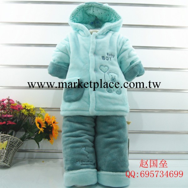 熱銷2013秋冬新款童裝嬰兒服裝批發庚辰氣球小熊帽衫兩件貨號9559工廠,批發,進口,代購