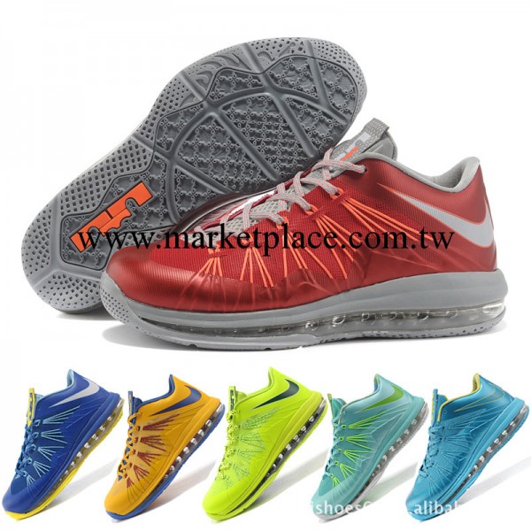 詹姆斯10代 男耐/克籃球鞋  AIR MAX LEBRON X LOW 氣墊運動鞋工廠,批發,進口,代購