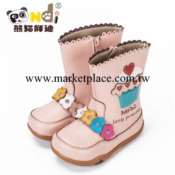 熊貓胖迪 2013秋冬新款女童靴 兒童寶寶鞋可愛韓版甜美蛋糕靴子工廠,批發,進口,代購