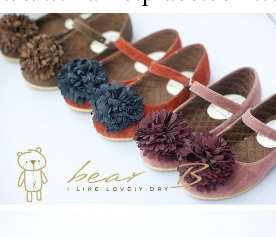 出口韓國童鞋 可愛花朵小單鞋 一手起批工廠,批發,進口,代購