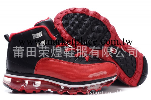 廠傢直銷 空中飛人 喬丹 Jordan12代氣墊童鞋 高幫 買一送一 黑紅工廠,批發,進口,代購