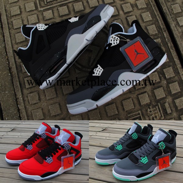 AJ4男子喬丹籃球鞋 AIR JORDAN 4 Retro奧利奧 憤怒的公牛 薄荷綠工廠,批發,進口,代購