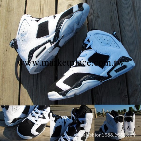 正品喬丹6代籃球鞋 Air Jordan VI 喬6黑七彩 aj6奧利奧 喬6女鞋工廠,批發,進口,代購