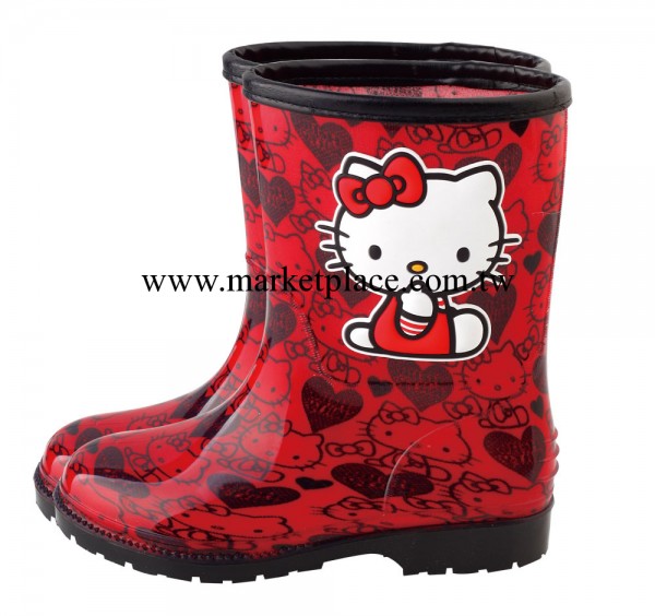 特價專櫃正品HELLO KITTY兒童中童PVC防滑卡通雨鞋雨靴KP12539工廠,批發,進口,代購