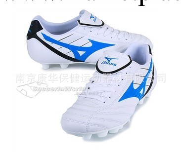 【熱銷正品】美津濃MIZUNO FORTUNA 3 白藍配色足球鞋Y12KP19019工廠,批發,進口,代購