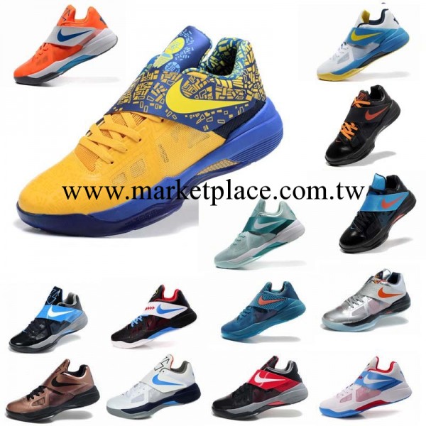 得分王透氣戰靴 NBA室內鞋 ZOOM KD 4 IV 杜蘭特四代籃球 新色工廠,批發,進口,代購