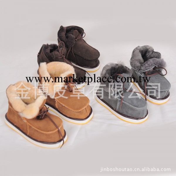100%羊毛皮一體兒童鞋 嬰兒學步鞋雪靴 童靴男女 棉鞋 寶寶鞋冬工廠,批發,進口,代購