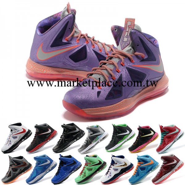 男耐克籃球鞋 Nike Lebron X 詹姆斯10代戰靴全明星 高幫 限量款工廠,批發,進口,代購