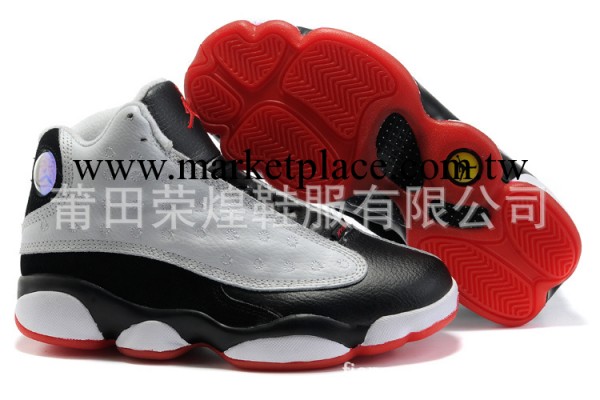 廠傢直銷 喬丹 大童籃球鞋 Jordan 13代 精品牛皮牛筋底 35-39工廠,批發,進口,代購