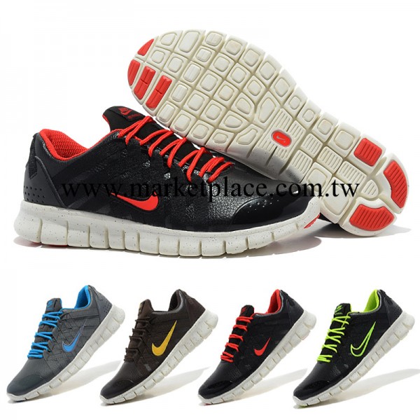 2013新款耐克赤足經典頭層皮面跑鞋 NIKE FREE 3.0 男式運動鞋工廠,批發,進口,代購