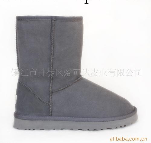 5825  U .GG雪靴  羊毛皮一體 牛絨 中靴工廠,批發,進口,代購