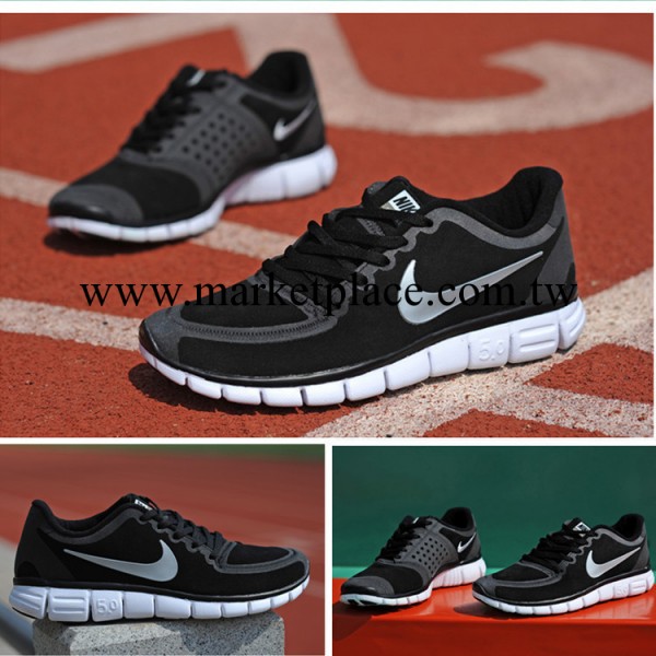 2013冬季nikes free赤足5.0真皮跑步鞋 耐克斯正品男女防水運動鞋工廠,批發,進口,代購