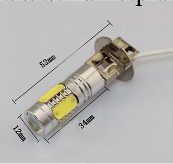汽車H3燈泡近光燈霧燈泡摩托大燈11W超大功率LED燈泡批發・進口・工廠・代買・代購