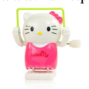 hello kitty 上鏈KT貓 跳繩貓 發條 地攤 兒童玩具批發工廠,批發,進口,代購