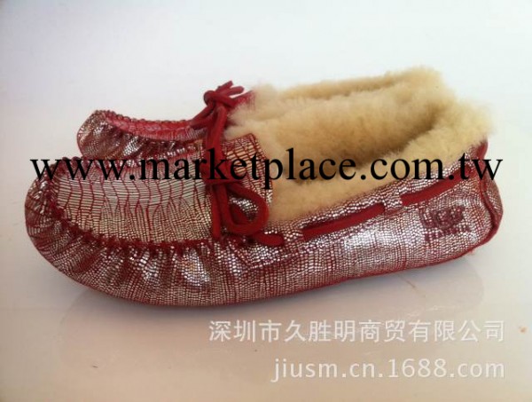 澳洲大牌U傢正品新款 皮毛單鞋 糖果色 羊毛內裡 高端平底鞋工廠,批發,進口,代購