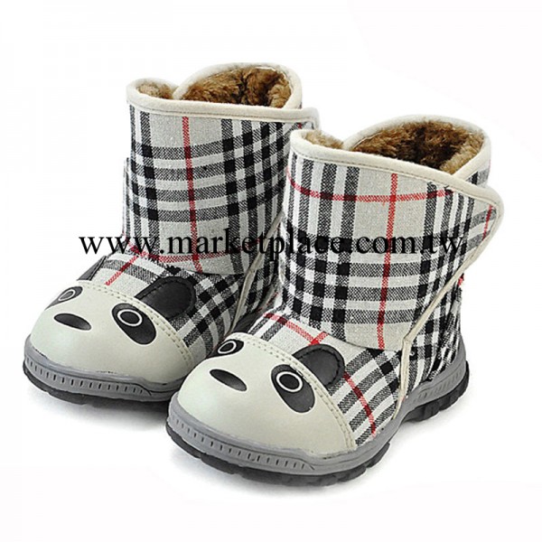 新款冬款男女童鞋兒童雪靴防水加厚加絨保暖防滑棉鞋短靴子6607工廠,批發,進口,代購